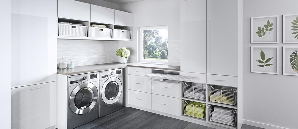 Laundry Room Cabinets & Storage Ideas by California Closets