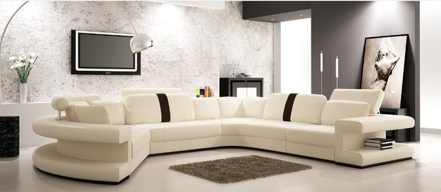 Modern corner sofas and leather corner sofas for Sofa set living room  furniture with large corner
