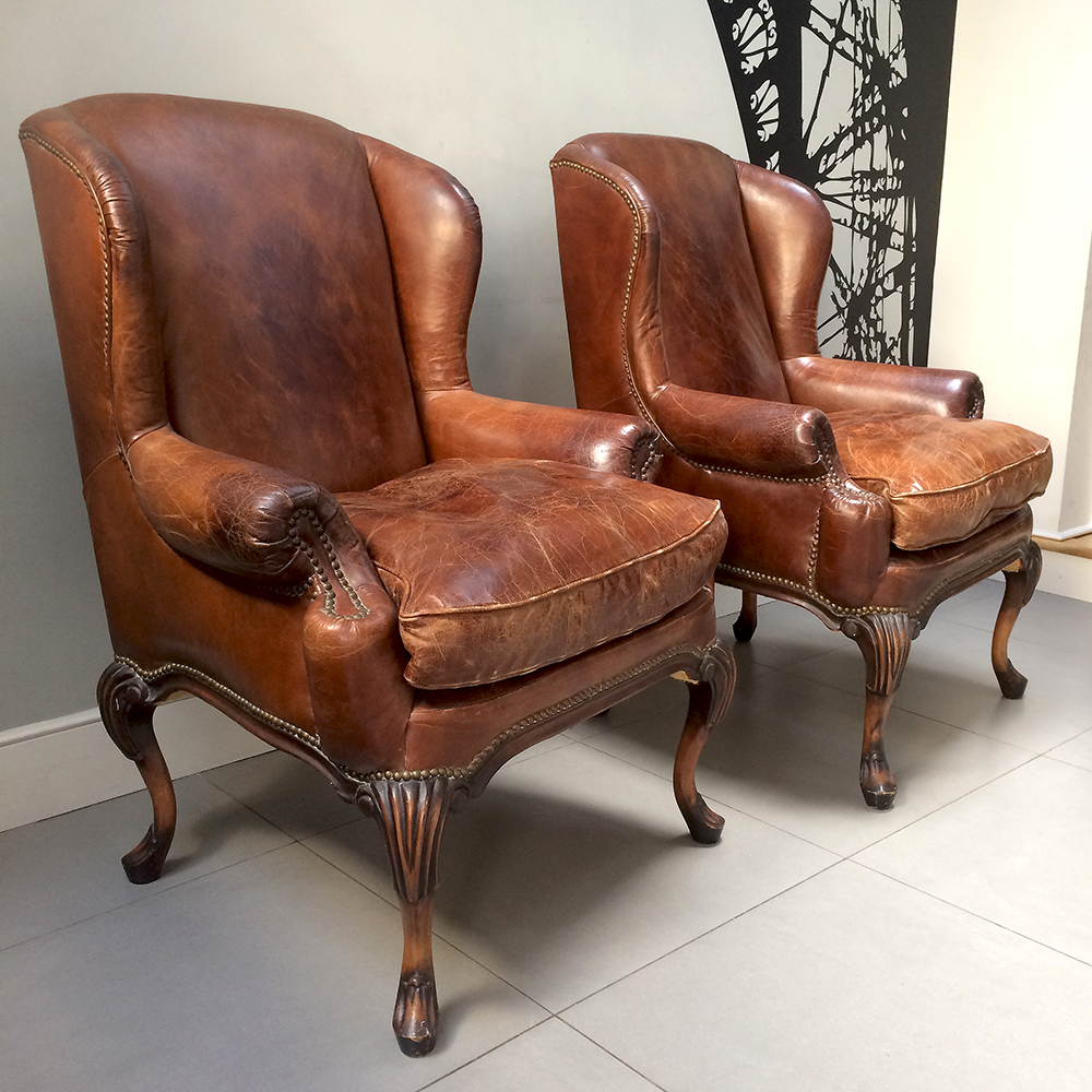 brown leather club chairs|club chairs|leather club chairs| leather  armchairs|vintage