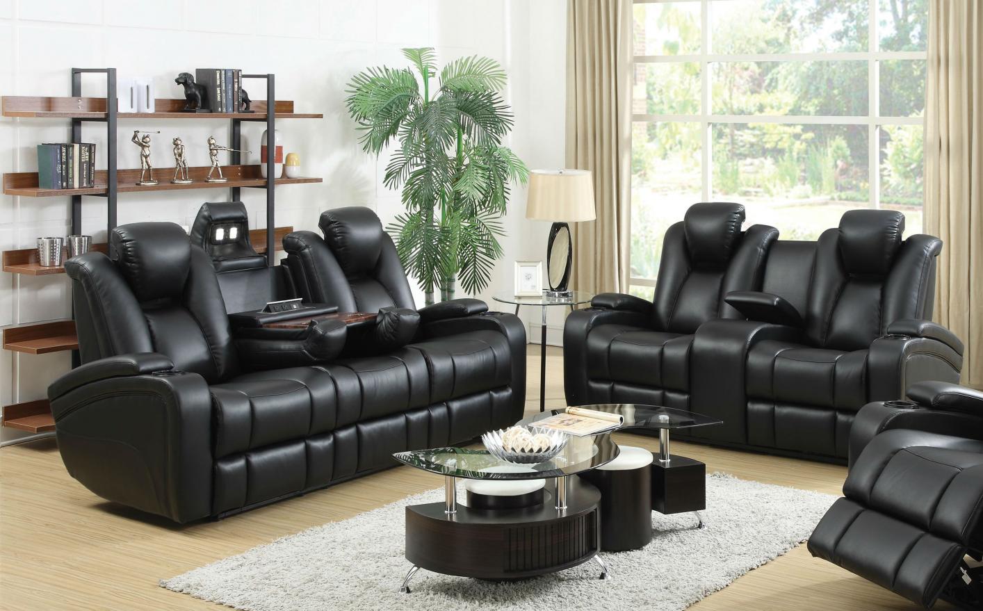 Leather Reclining Sofa And Loveseat Sets