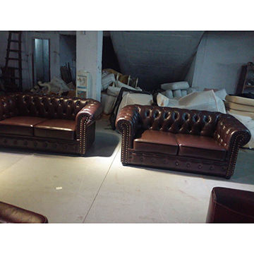 Leather sofa set China Leather sofa set
