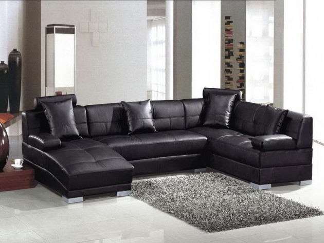 Leather Sofa Set Design