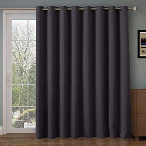 Rose Home Fashion Room Divider Curtain,Blackout&Thermal&Thick 108 inches  Long Curtain,Extra Long and