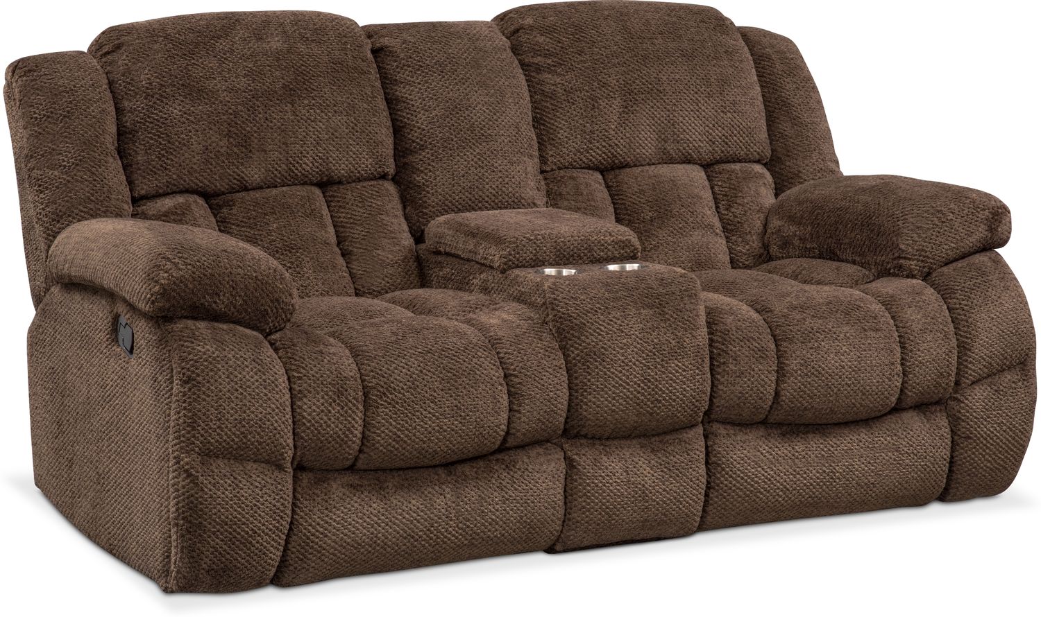 Turbo Reclining Loveseat with Console