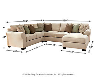 Wilcot 4-Piece Sectional with Chaise, , large