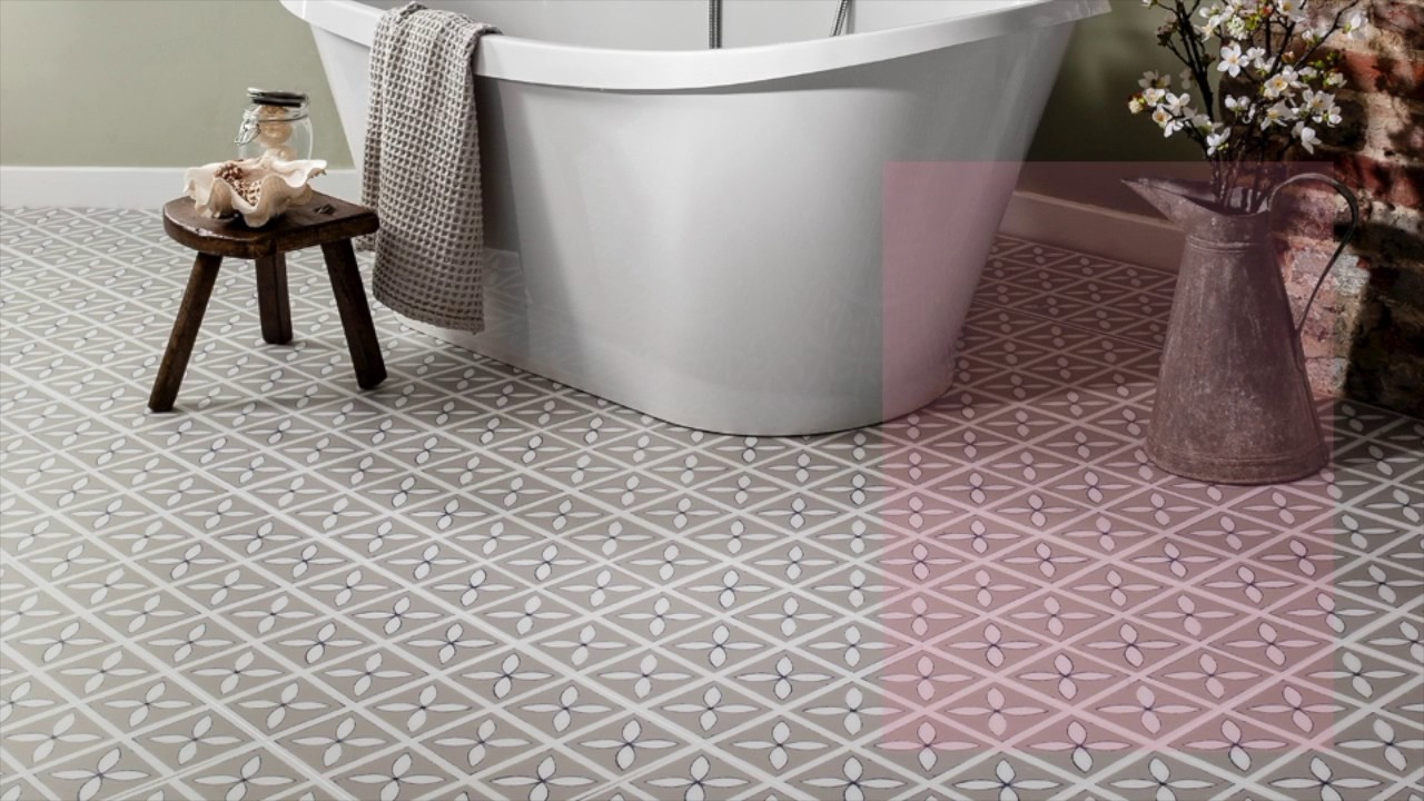 Bathroom Flooring Ideas | Beautiful Luxury Vinyl Flooring Designs - YouTube