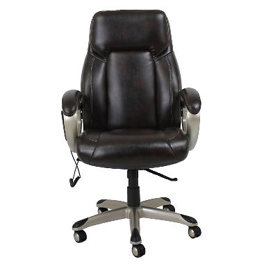 Barcalounger Shiatsu Massage Office Chair, Brown