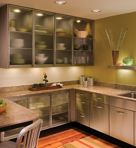 Fast forward 45 years to today, and steel kitchen cabinets are making a  comeback.