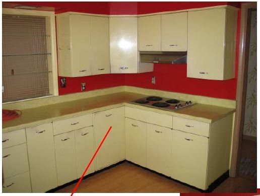 metal kitchen cabinets how to paint