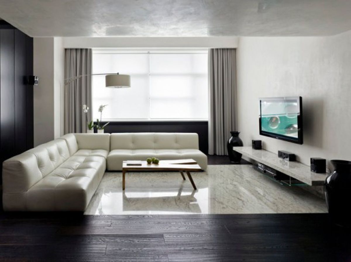 Minimalist living room Decolieu Studio Design