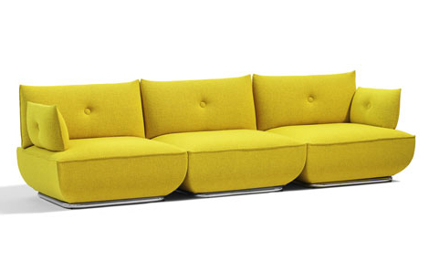 Comfortable Modern Sofa by Bla Station - Dunder