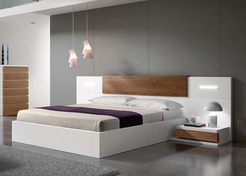 Contemporary King Size Bed