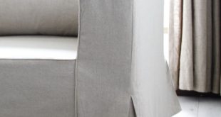 Right Armrest with Piping - Slipcover for Manstad Sofa