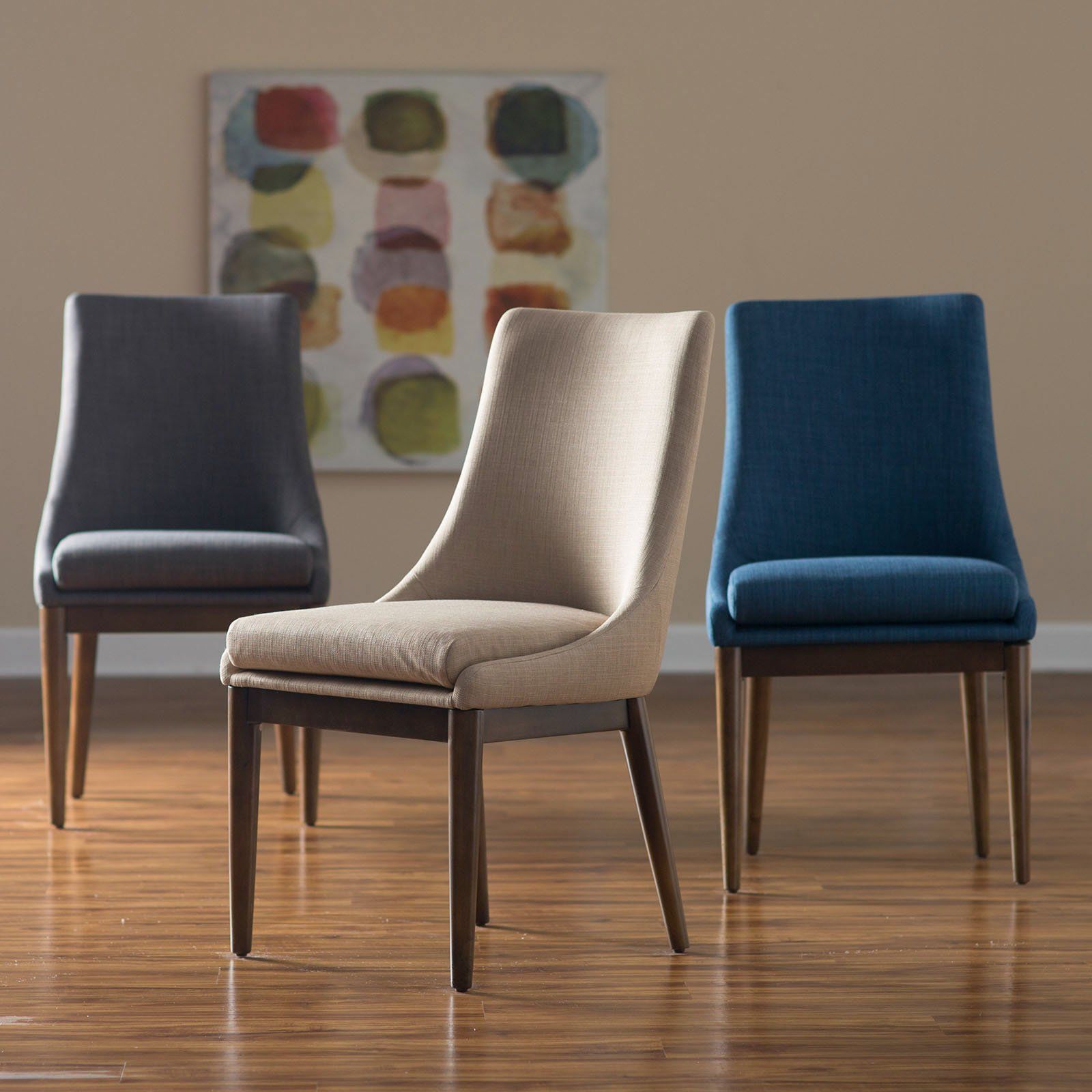 Belham Living Carter Mid Century Modern Upholstered Dining Chair - Set of 2  | from Traveller Location