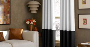 Kendall Color Block Grommet Curtain Panel