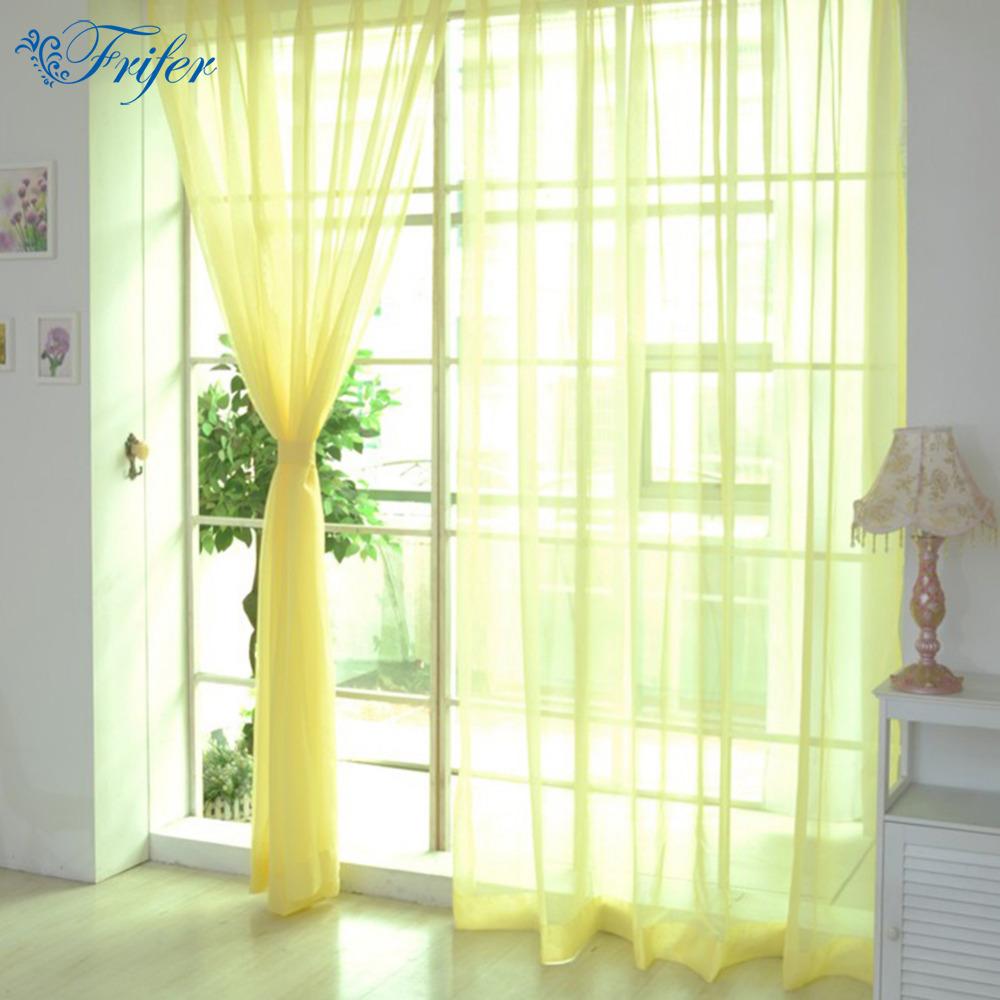Sheer Curtains 100*200cm Cheap Modern Window Curtain Home White Tulle  Curtains For Living Room Bedroom Bathroom Polyester Window Screen Scarf  Curtains Sheer