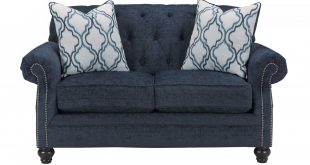 Picture of LaVernia Navy Loveseat