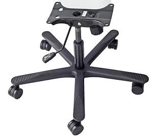 Image is loading Heavy-Duty-Office-Chair-Bottom-Plate-Cylinder-Base-