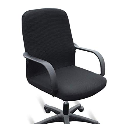Amazon.com: BTSKY Office Computer Chair Covers Stretchy -Polyester