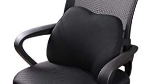 Traveller Location: Dreamer Car Mini Supportive Chair Cushion Lumbar Pillow Design  for Lower Back Pain Relief, Memory Foam Back Support for Office Chair/Computer