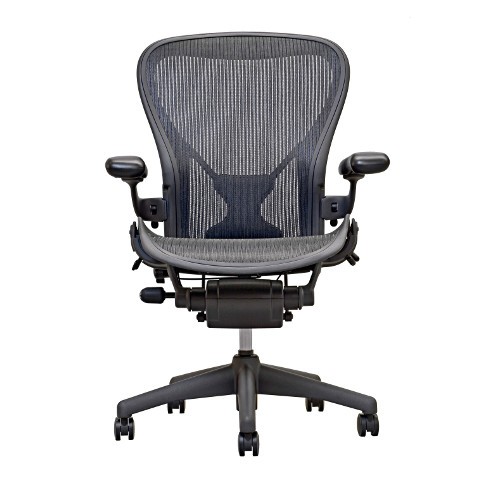 Aeron® Posturefit Office Chair, Graphite from Herman Miller | YLiving