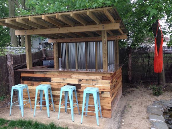 Creative Patio/Outdoor Bar Ideas You Must Try at Your Backyard