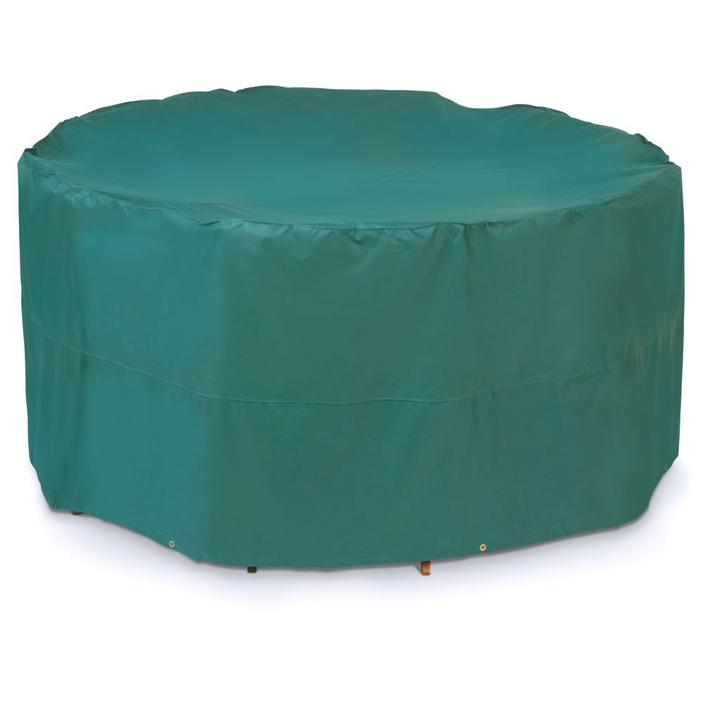 The Better Outdoor Furniture Covers (Round Table and Chairs Cover) -  Hammacher Schlemmer