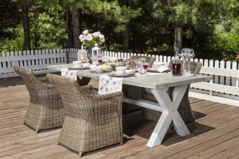 Buying outdoor furniture? A guide to fabrics and materials that will last  past Labor Day.