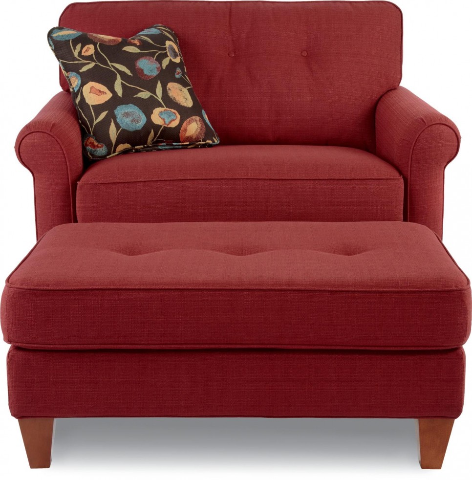 Red Oversized Living Room Chair