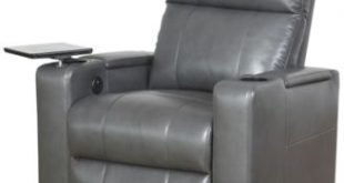 SUNDAY THEORY Thomas Leather Power Recliner, Quick Ship