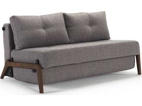 Innovation Cubed Walnut Legs Queen Size Sofa Bed