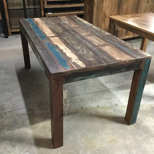 Reclaimed Wood Dining Table - Nadeau New Orleans