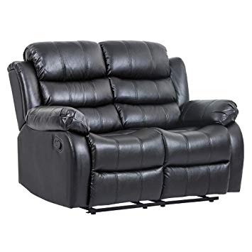 Reclining Leather Loveseat