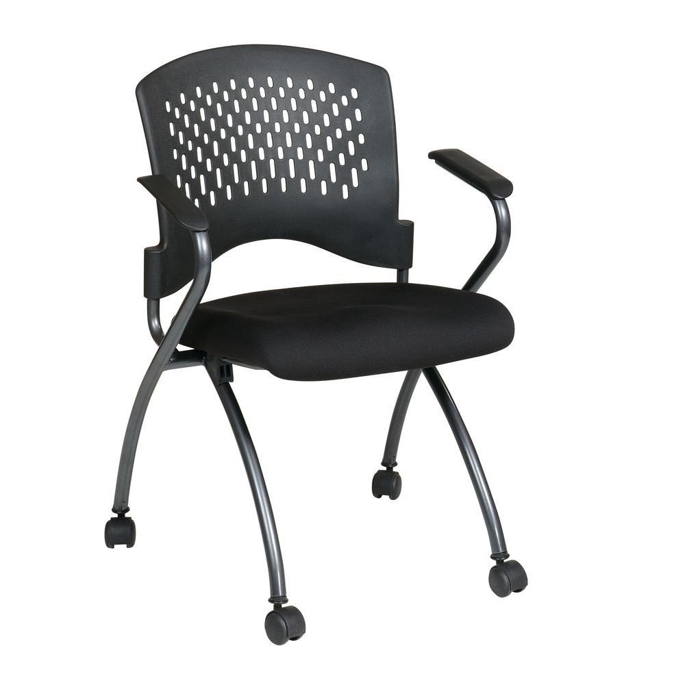 Pro-Line II Coal FreeFlex Rolling Visitor Office Chair (Set of 2)