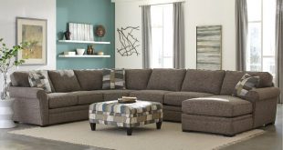Brown 4 Piece Sectional Sofa with RAF Chaise - Orion | RC Willey Furniture  Store