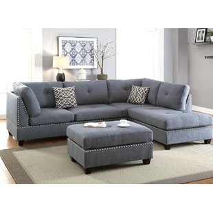 Charlemont Reversible Sectional with Ottoman