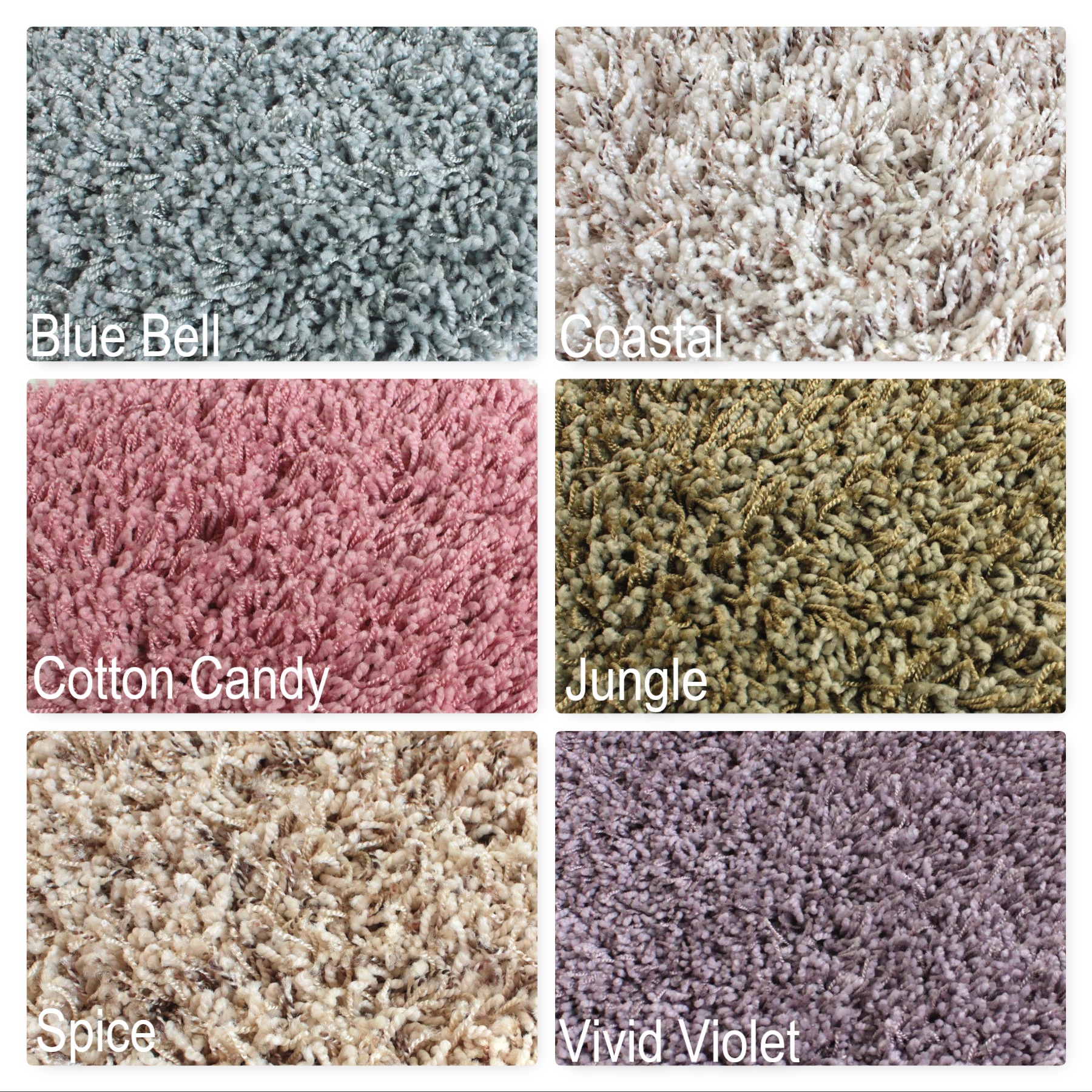 Uptown Girl Indoor Shag Carpet Area Rug Collection | 1″ Thick 63 oz Shag  Soft Indoor Carpet Area Rug Multiple Colors