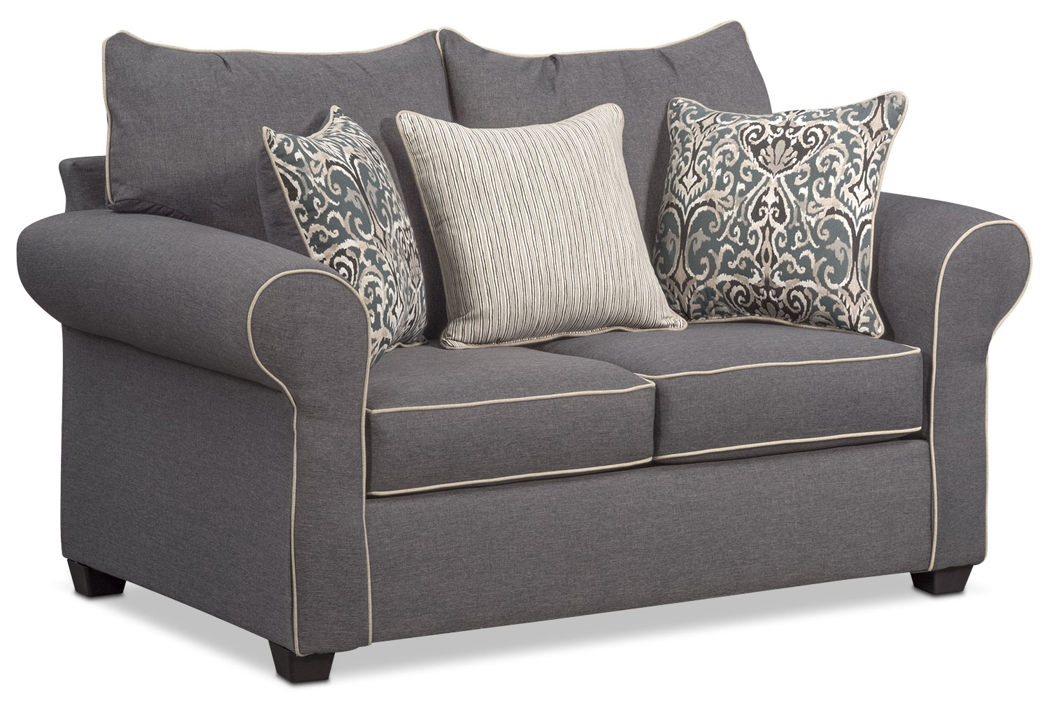 Carla Queen Sleeper Sofa, Loveseat, and Accent Chair Set