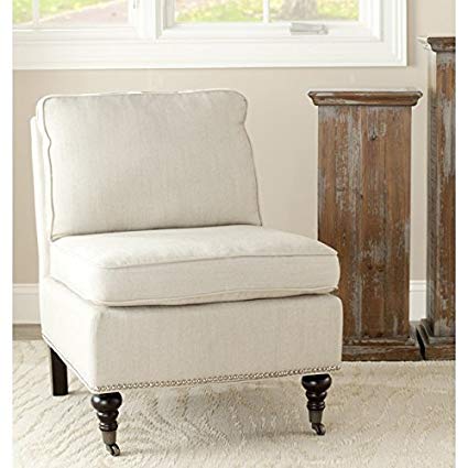 Safavieh Mercer Collection Randy Slipper Chair, Off White