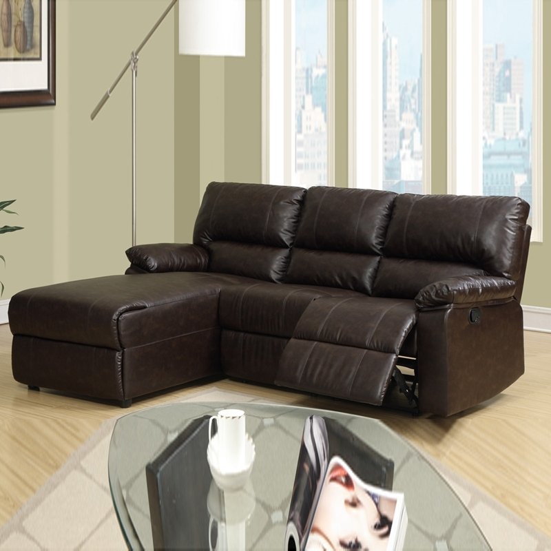 Small Sectional Sofa With Recliner