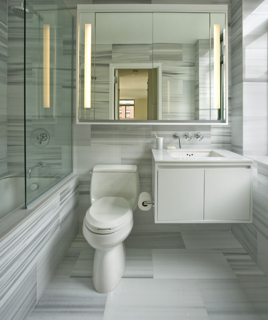 Transitional Bathroom by Incorporated