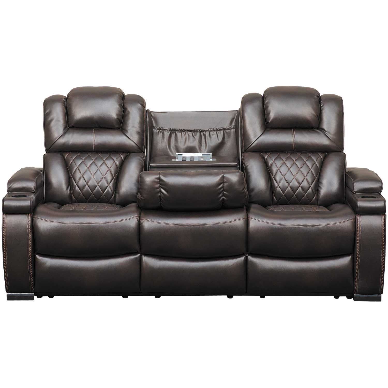 Picture of Warnerton Power Reclining Sofa with Drop Table