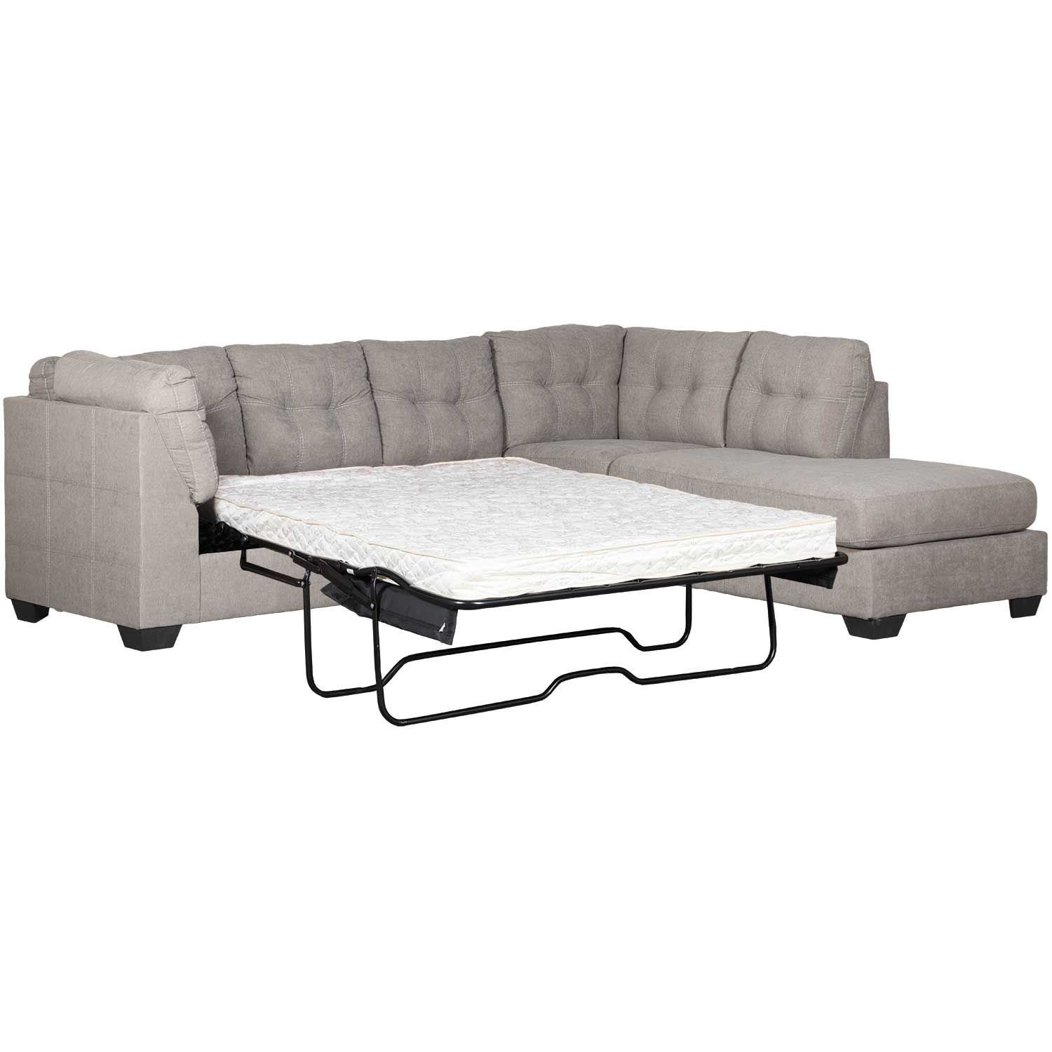 Picture of Maier Charcoal 2 Piece Sleeper Sectional with RAF Chaise