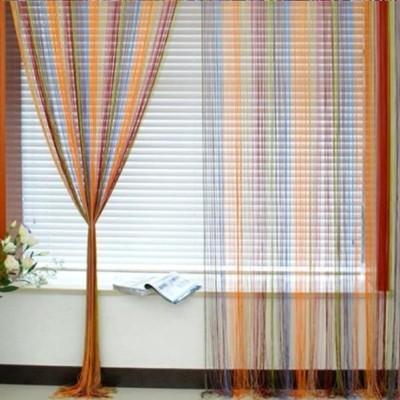 Large sized Multi Coloured String Curtains are a fashionable and innovative  method of enhancing windows and are gradually replacing old fashioned,