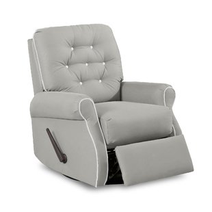 Vinton Swivel Glider Recliner with Contrasting Welt