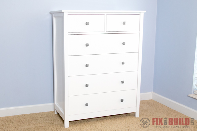 How to Build a DIY Dresser (6 Drawer Tall Dresser) | FixThisBuildThat