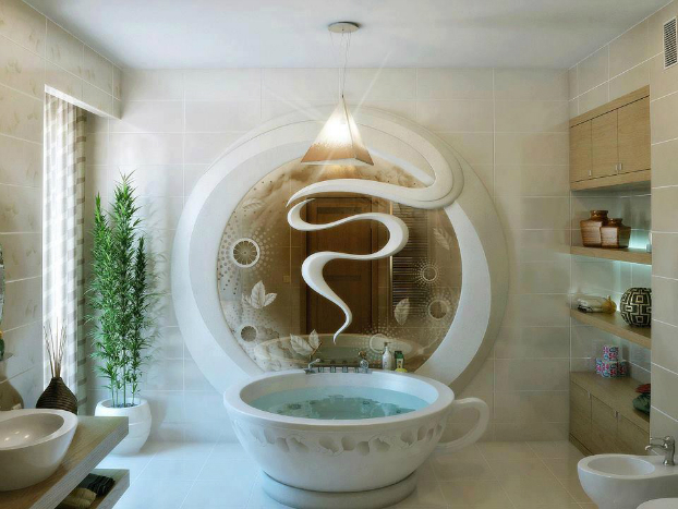 21 Unique Bathroom Designs