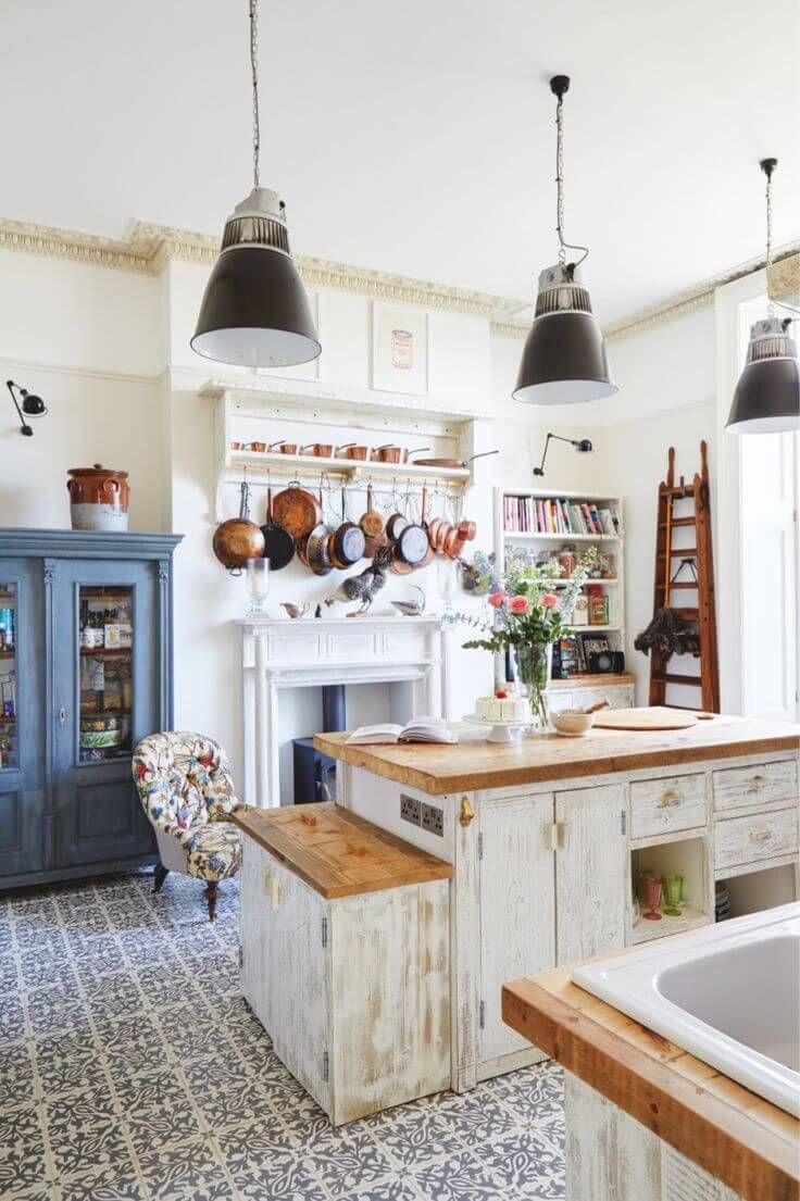 A Kitchen You Could Live In | Trendy Vintage Kitchen Design and Decor Ideas  to Impress Your Guests