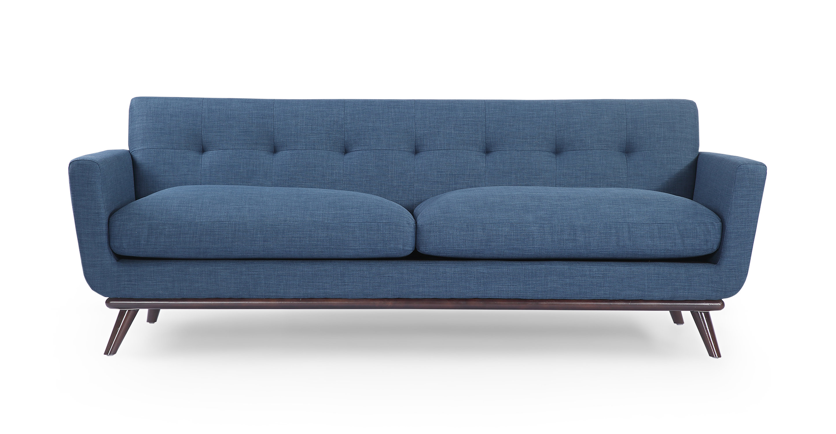 Corrigan Studio Luther Mid Century Modern Vintage Sofa with Wood Legs &  Reviews | Wayfair