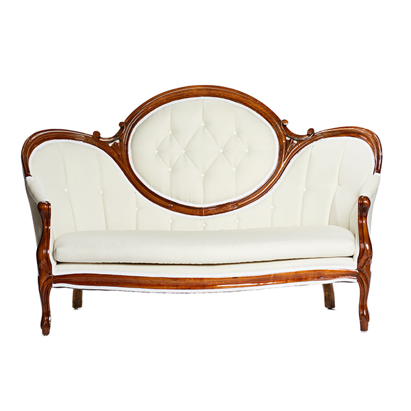ALaCrate-Rentals-Vintage-Sofa-French-Linen-Victorian-Settee-